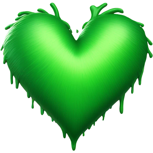 Grinch heart emoji