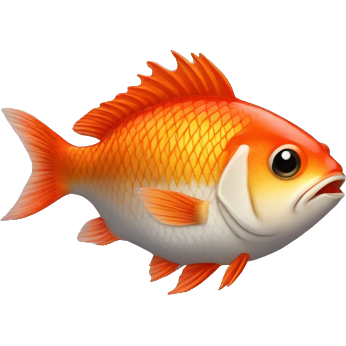 Poisson rouge emoji