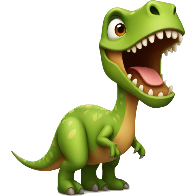 Funny Dinosaur  emoji