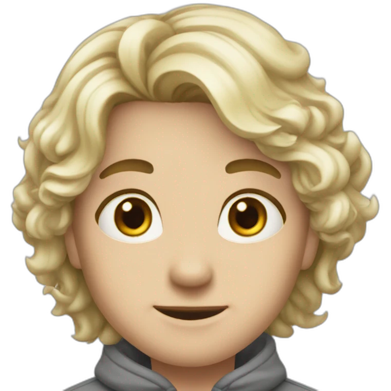белый медведь веселый emoji