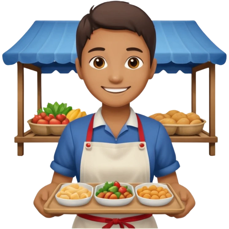  Night Market Vendor emoji