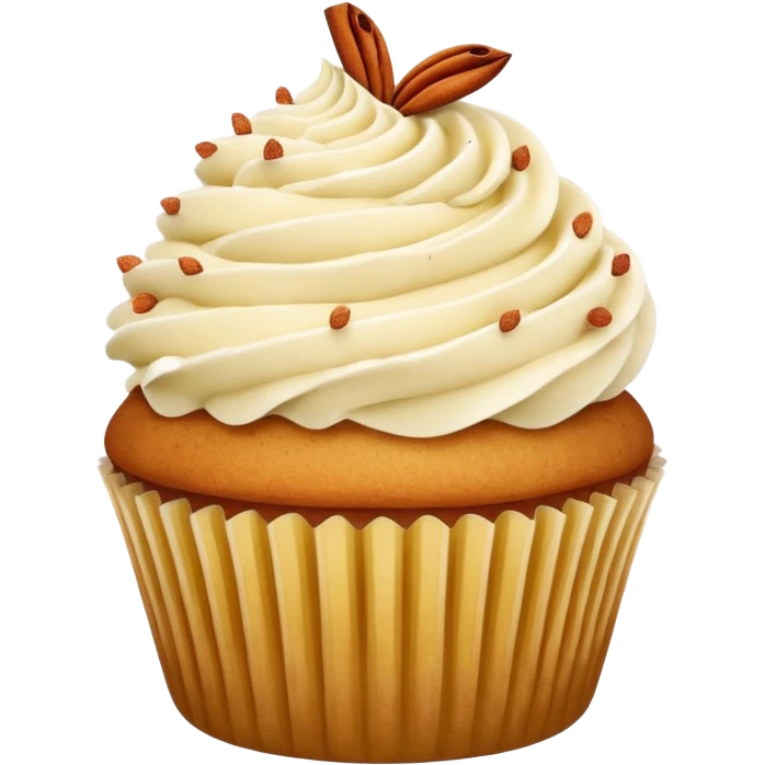 Apple cupcake emoji