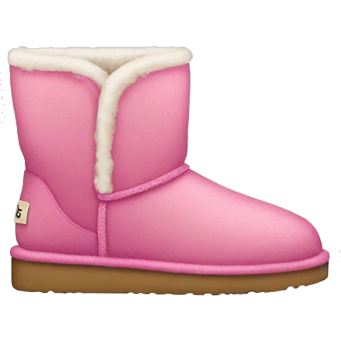 pink UGG  emoji