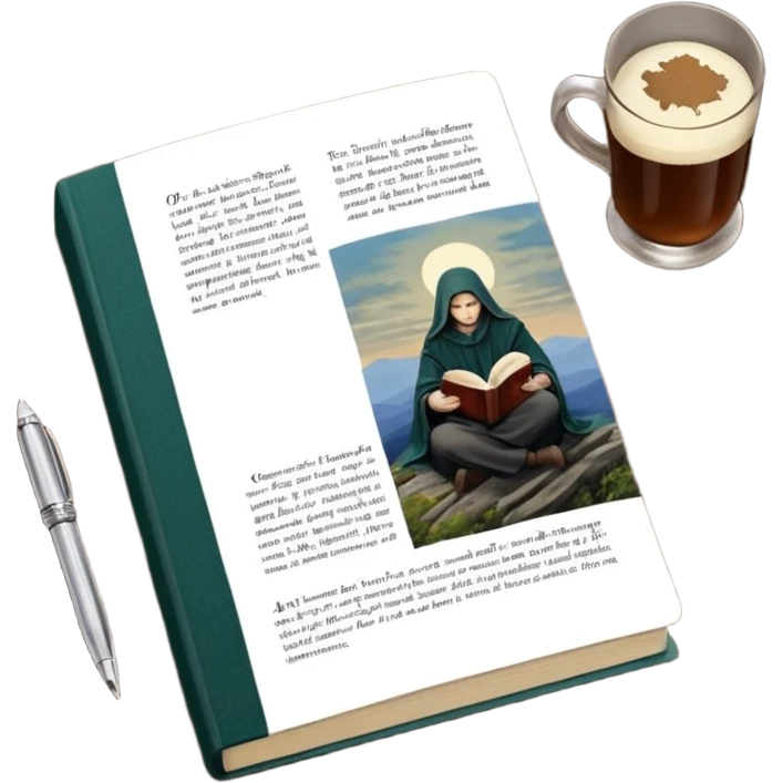 открытая книга emoji