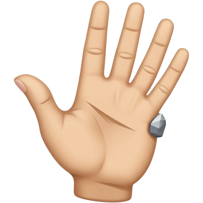 Rock n roll, hand sign emoji