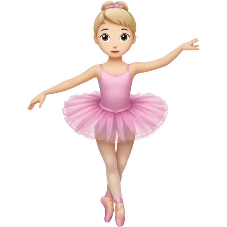 Girl ballerina emoji 2 legs emoji