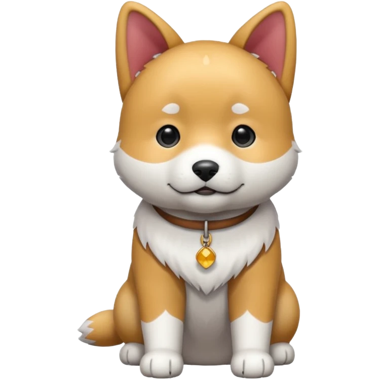 Hachiko from the anime emoji