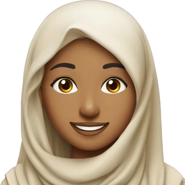 arabian beauty lying down smiling emoji
