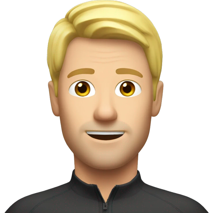 zwift homme blond emoji