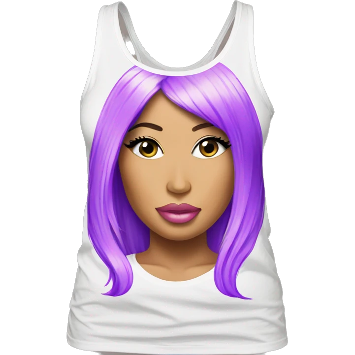 nicki minaj tanktop emoji