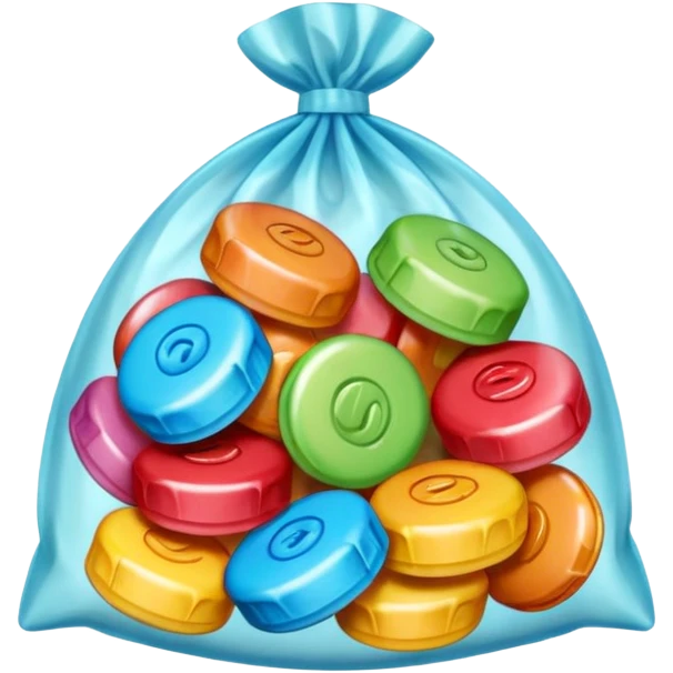candy in a colorful wrapper emoji