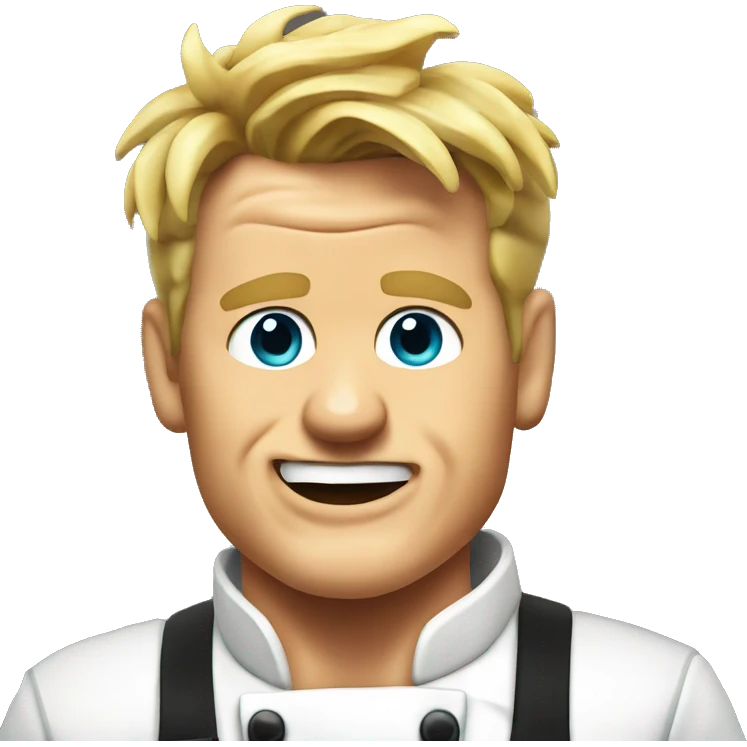 gordon Ramsey eating emoji