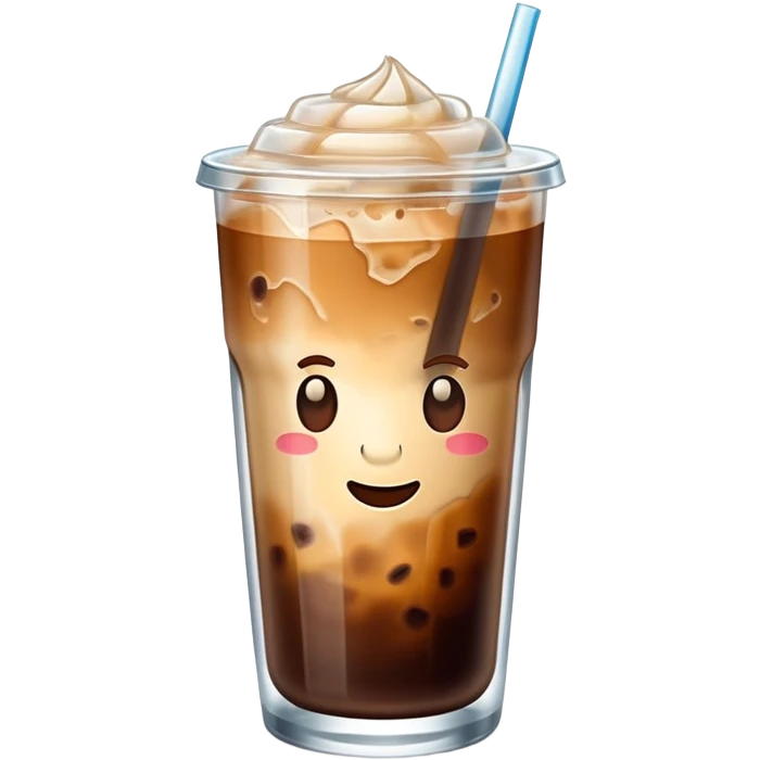 iced coffee emoji