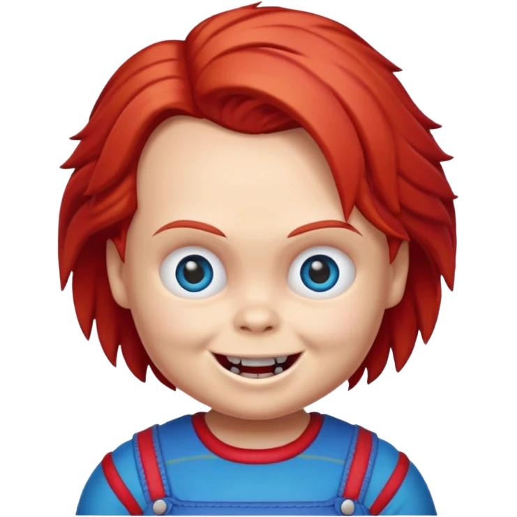 Un emojin de chuky emoji