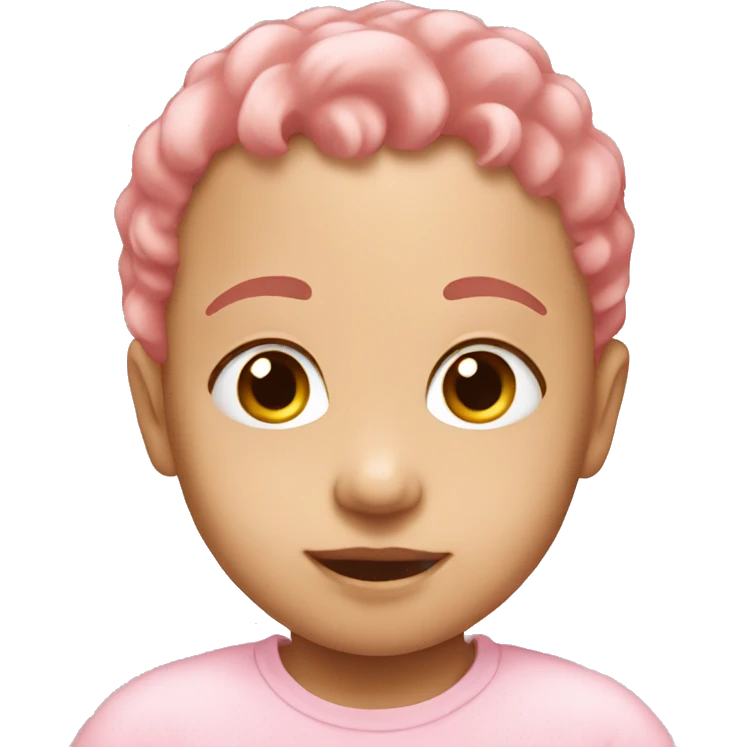Baby pink emoji