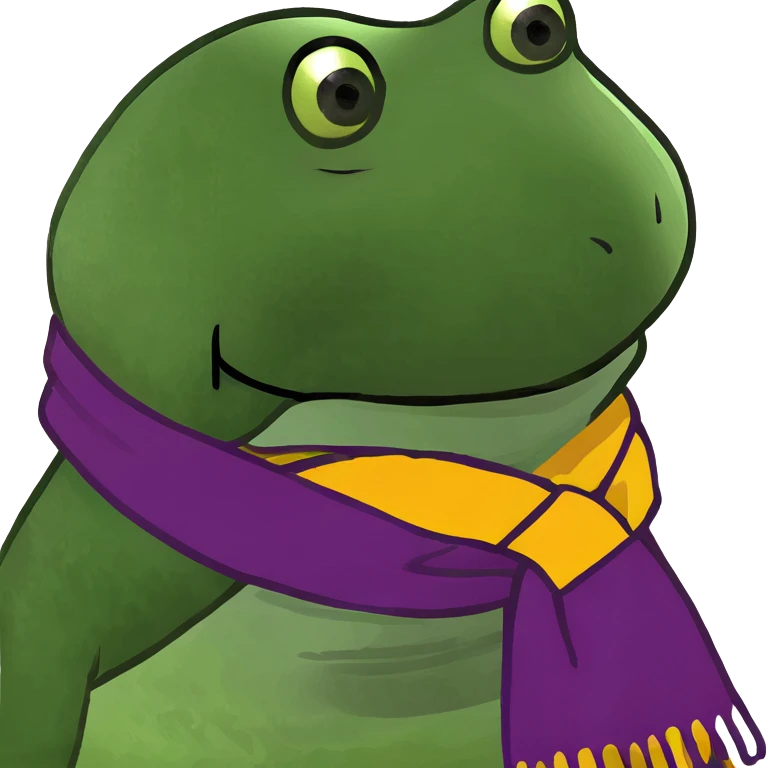 Rana morada emoji