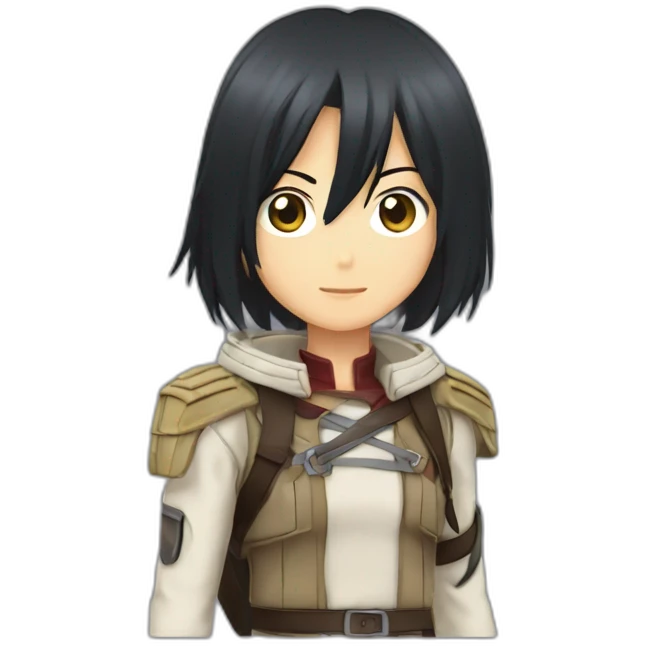 mikasa ackerman signal heart emoji