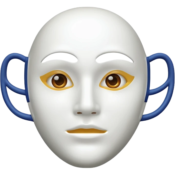 masque visage emoji