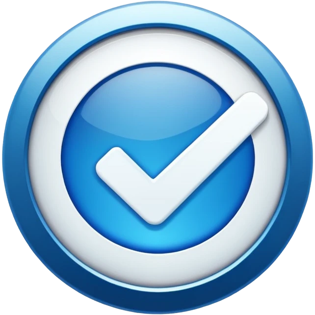 Instagram blue tick verified badge emoji emoji