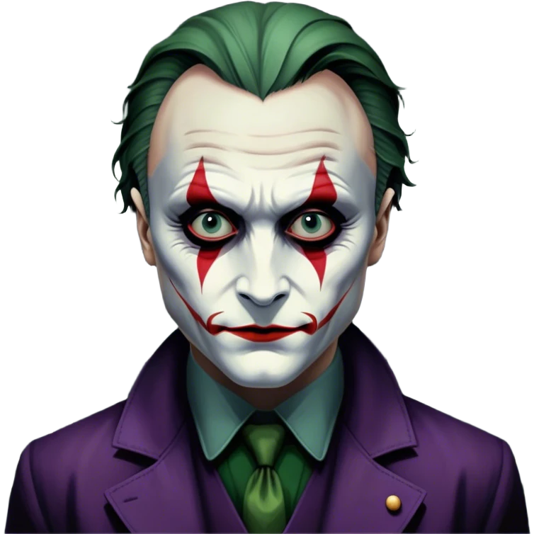 Icon for Thriller Movies: A dramatic close-up collage with iconic characters like Joker and Hannibal Lecter. Set against a dark, moody cityscape with shadows and ominous lighting. A suspenseful atmosphere with eerie tones. Transparent background. emoji