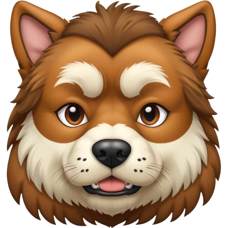 half dog half man hybrid emoji