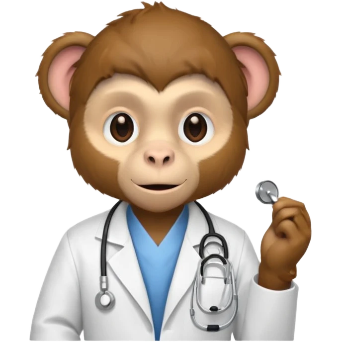 monkey doctor  emoji