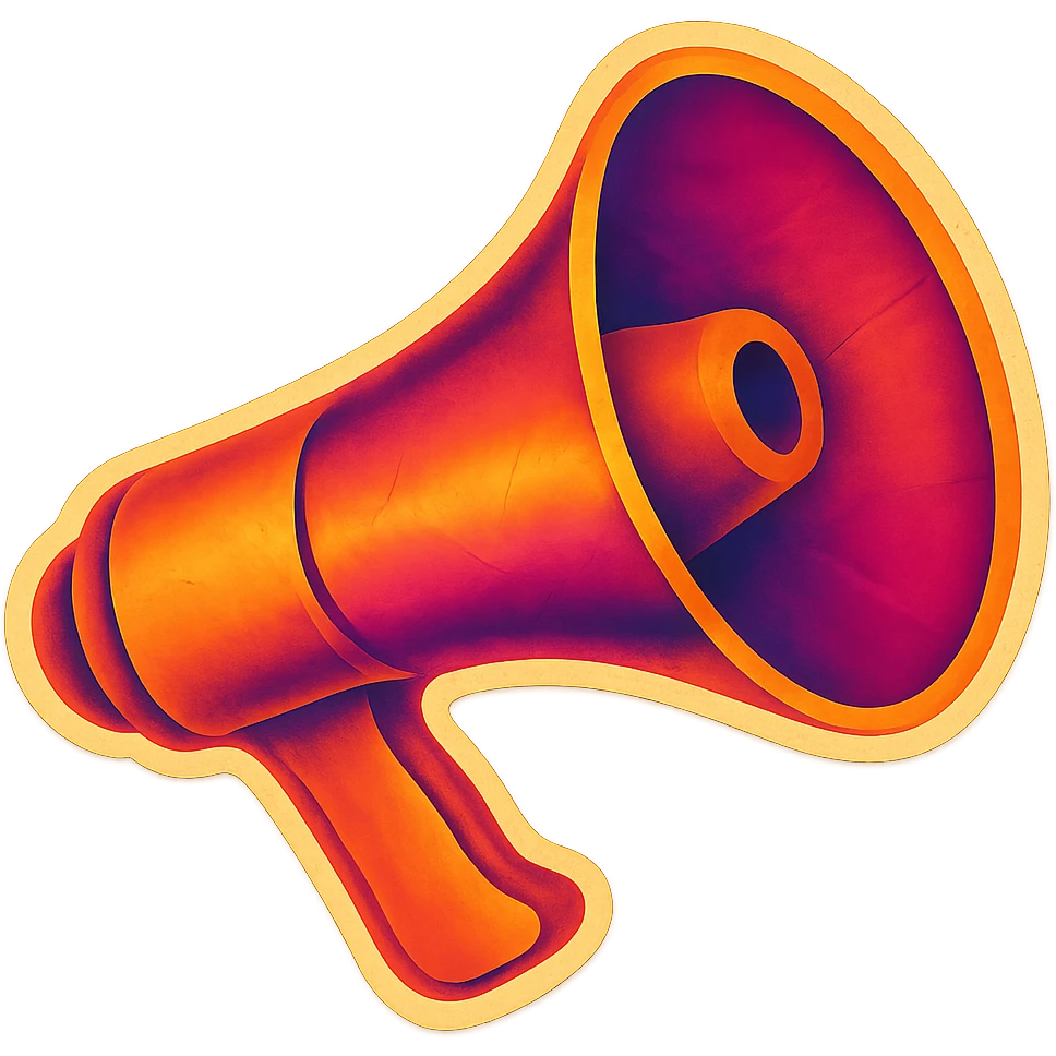 megaphone emoji