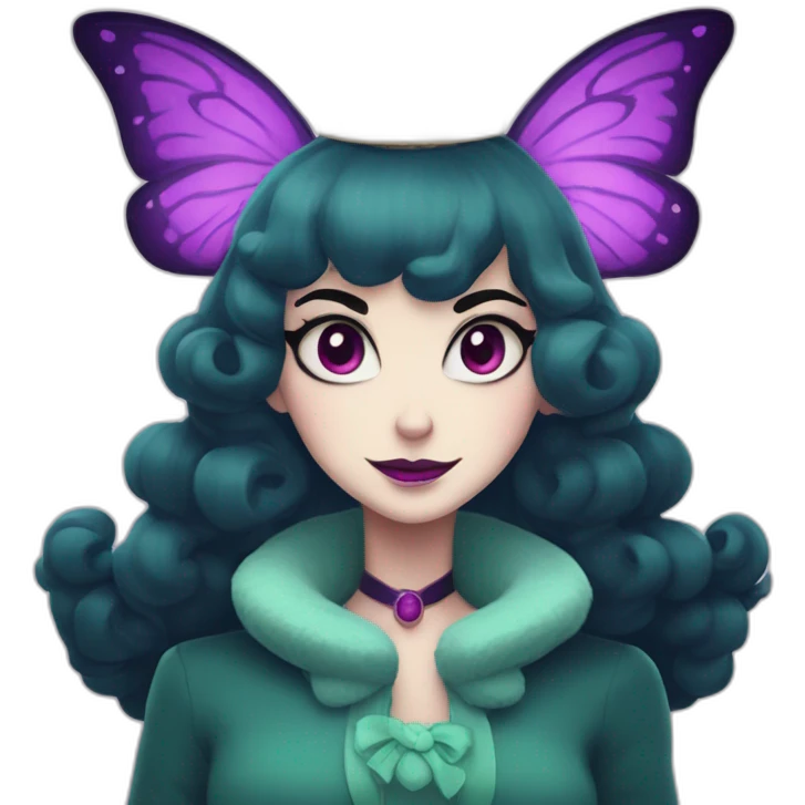 Queen Eclipsa butterfly from star vs the forces of evil emoji