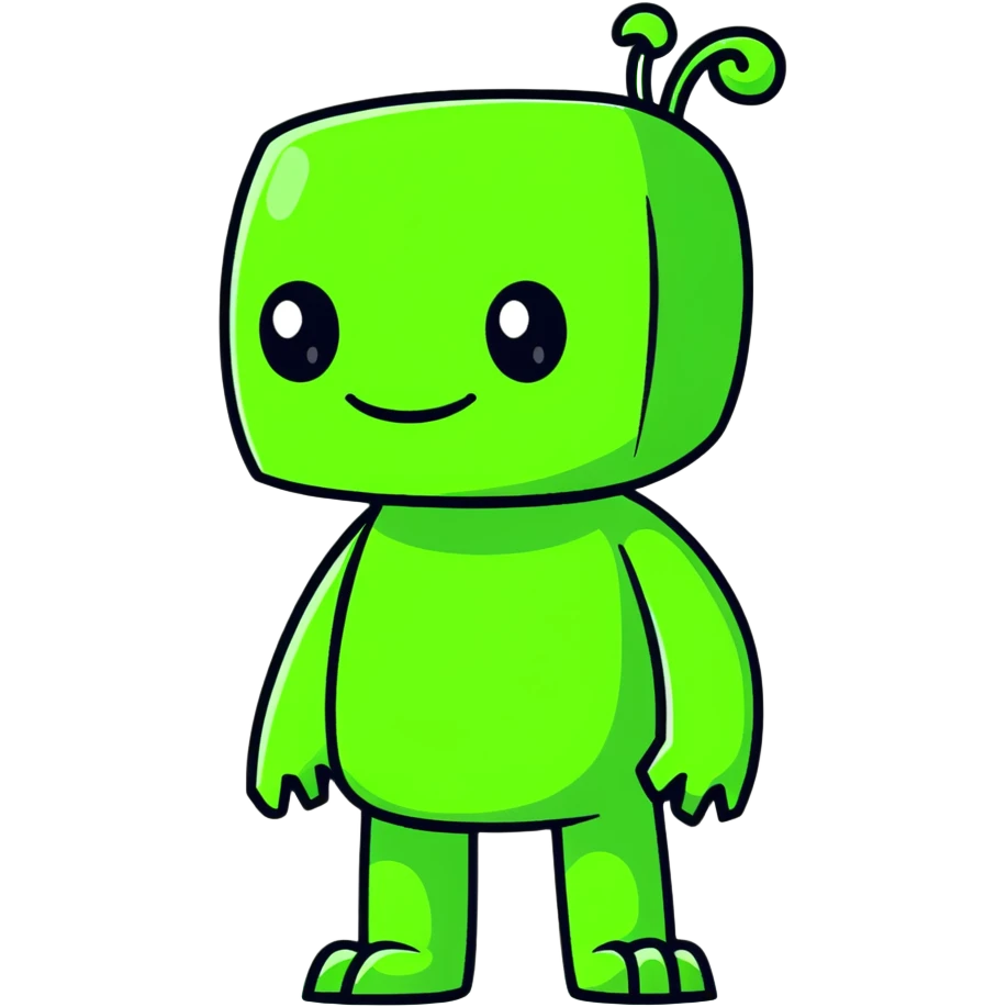 Minecraft creeper emoji
