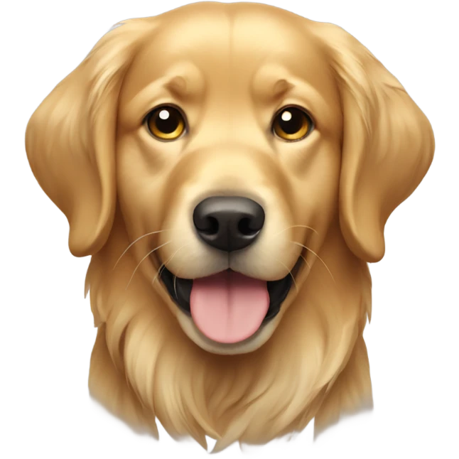 Golden retriever  emoji