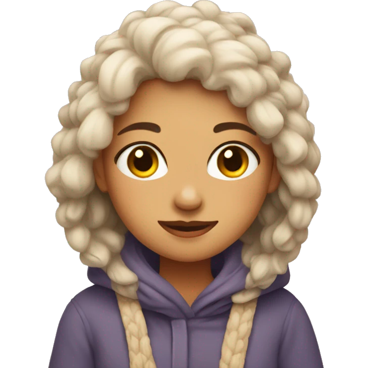 Cozy girl emoji