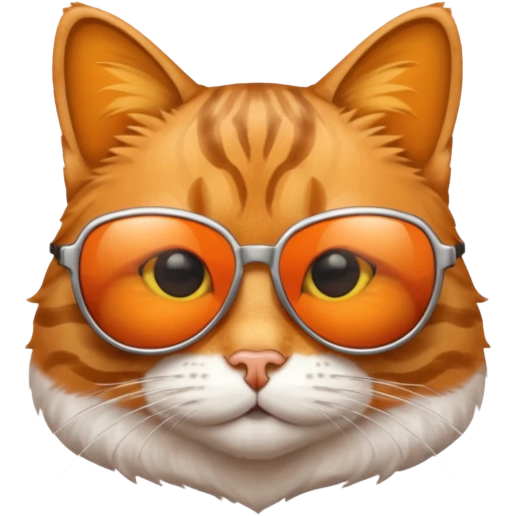 Cat wearing sunglasses emoji