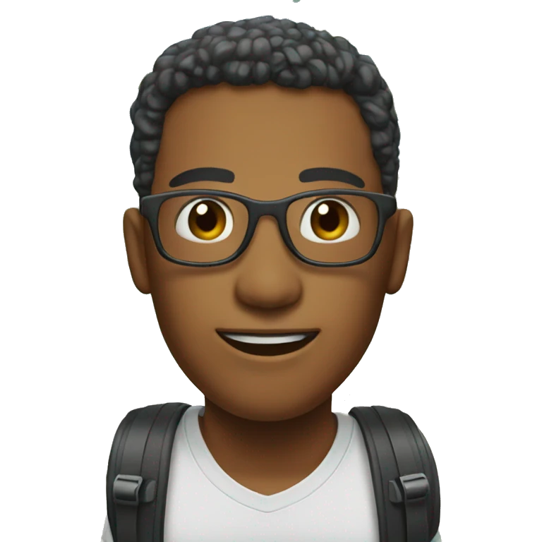 taking photo in vacation emoji