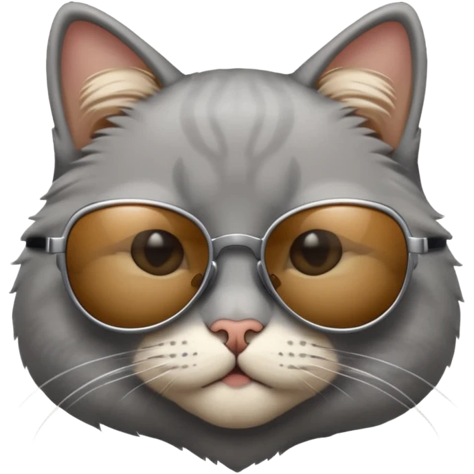 Cat wearing sunglasses emoji