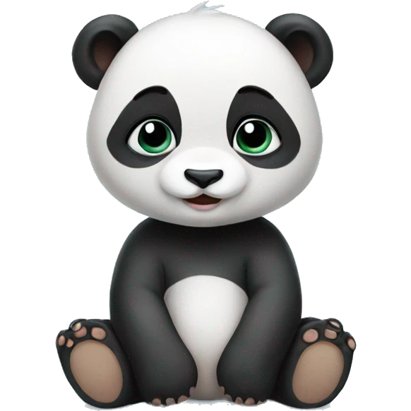 Baby panda emoji