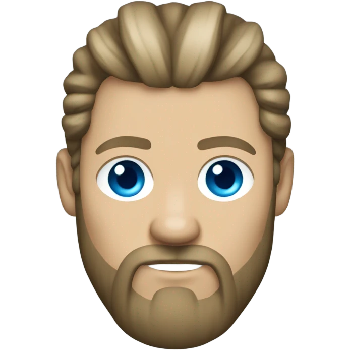 Ragnar lothbrok Viking blue eyes full body emoji