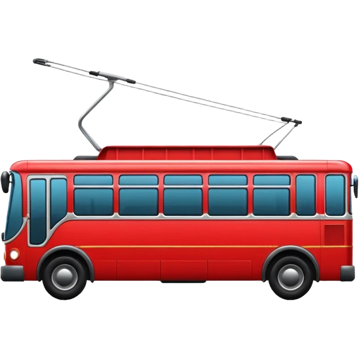 Trolleybus emoji