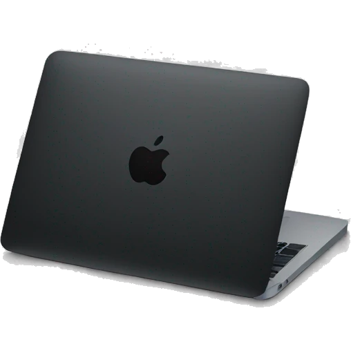 macbook Black emoji