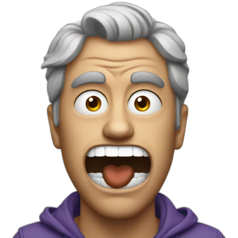Mad hater emoji