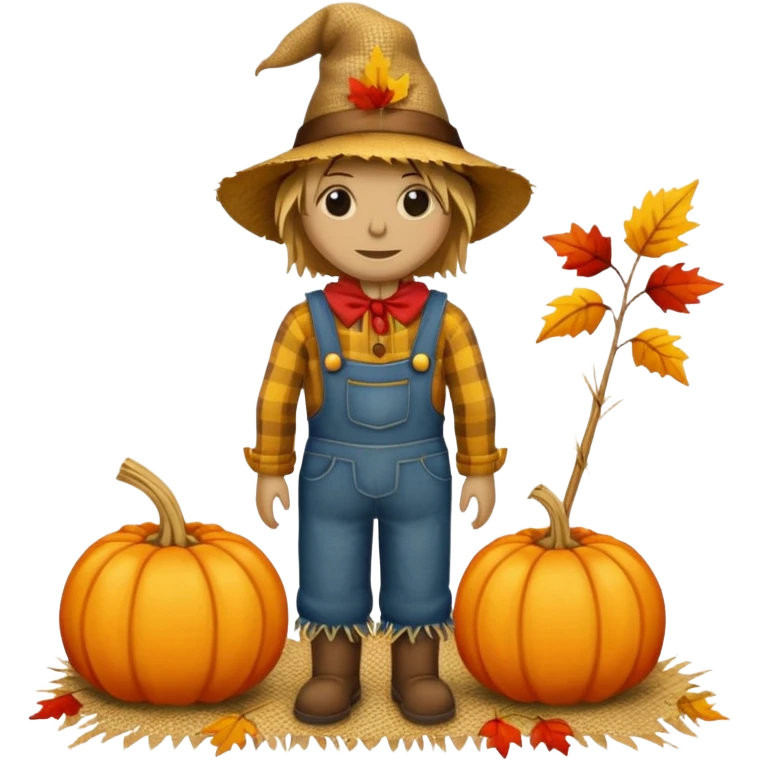 scarecrow emoji