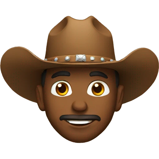Cowboy emoji