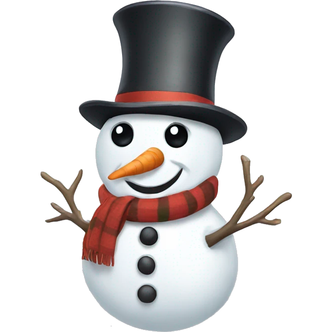 Snowman emoji