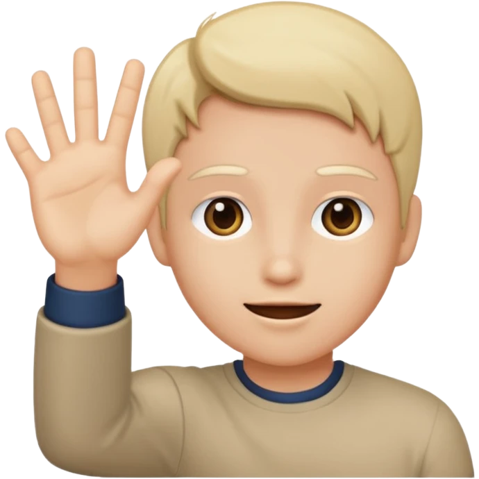 Yvl emote hand emoji
