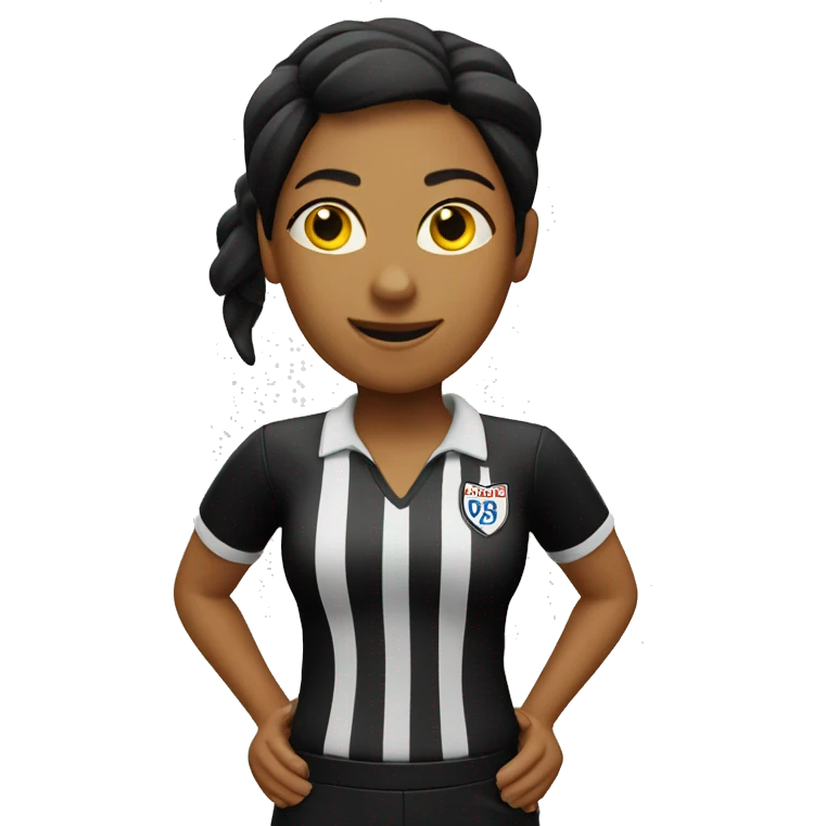 volleyball woman referee  emoji