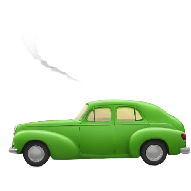 Car crossing Oklahoma with tornado  emoji