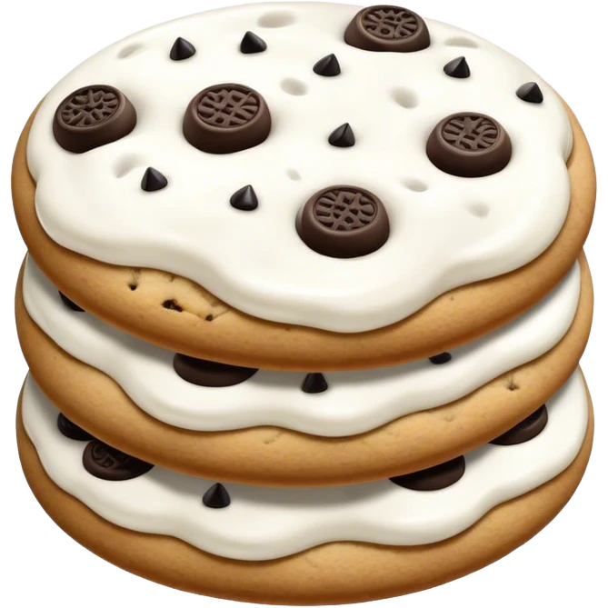 cookies'n cream emoji