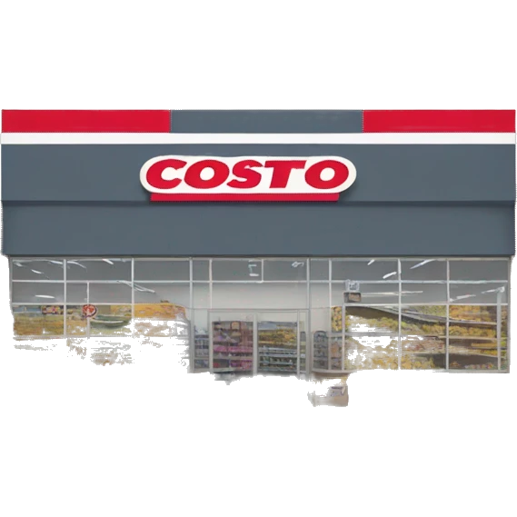 Costco store front emoji
