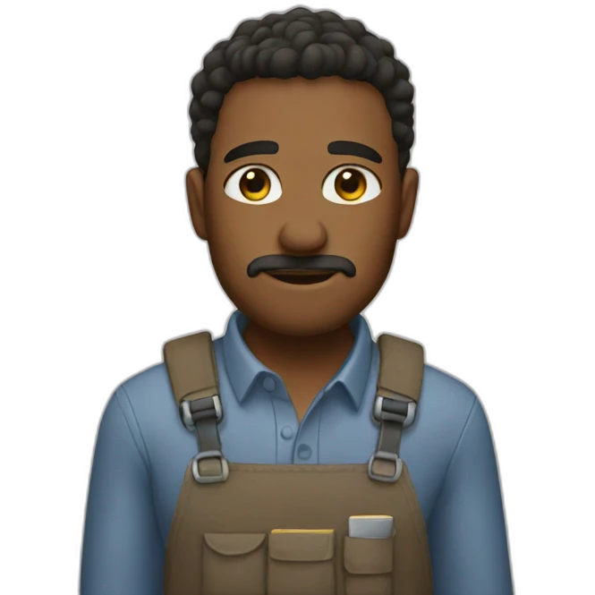 Hard work emoji