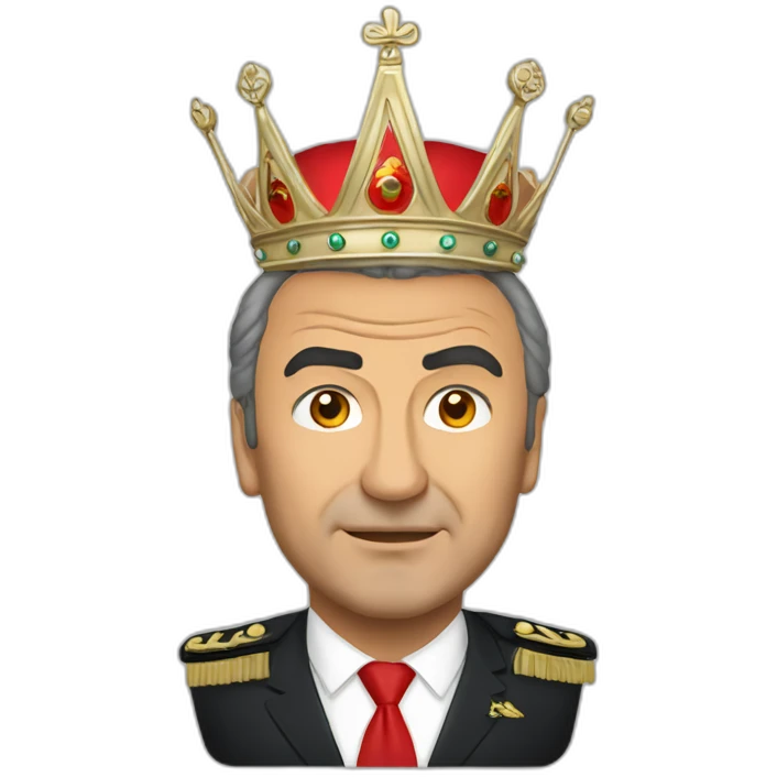 fatih terim with crown emoji