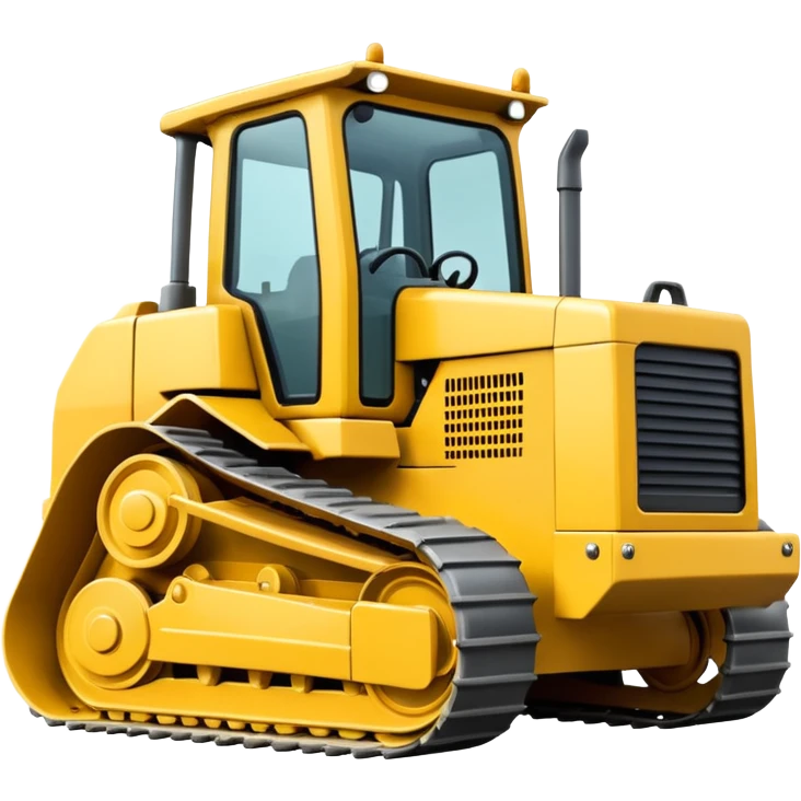 Bulldozer emoji  emoji